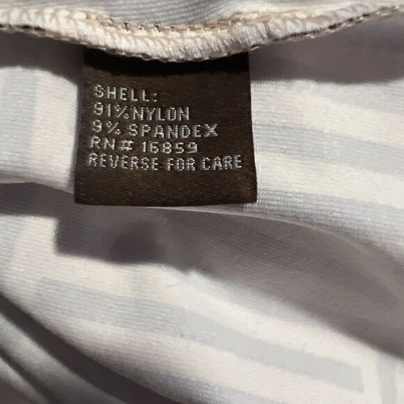 J. McLaughlin Women’s Button Up Top Small Catalina Cloth Roll Tab Sleeves - Picture 4 of 5